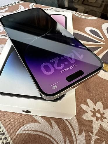 şarj: IPhone 14 Pro, 256 GB, Deep Purple, Face ID — 5