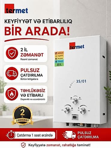 Pitiminutka Termet, Yeni, Kredit yoxdur, Pulsuz çatdırılma, Rayonlara çatdırılma