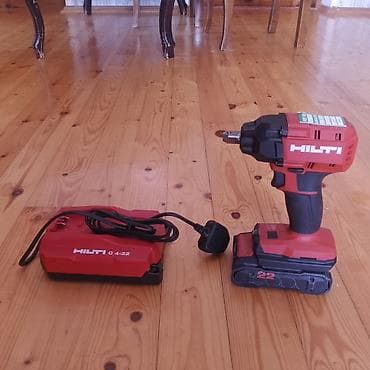 ingco drel: HILTI akkumulyatorlu zərbəli bolt açarı dəsti Məhsulun tərkibi: - — 2