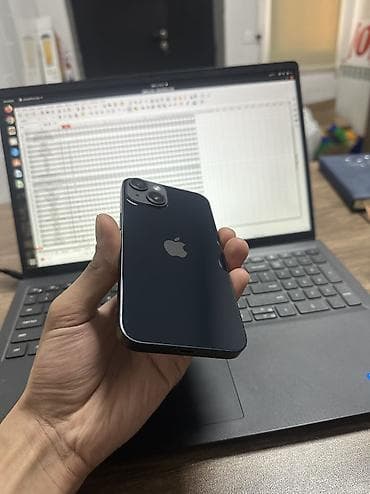 IPhone 14, 128 GB, Qara, Face ID — 1