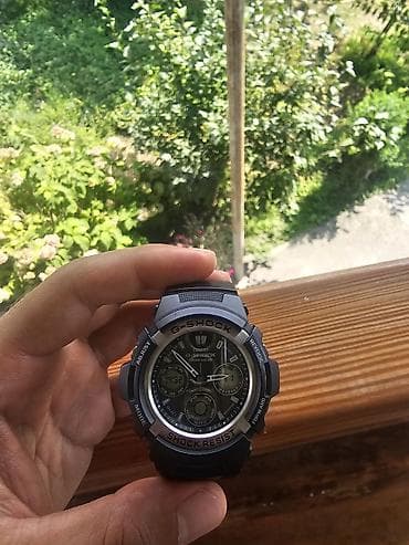 İşlənmiş, Qol saatı, Casio, rəng - Qara