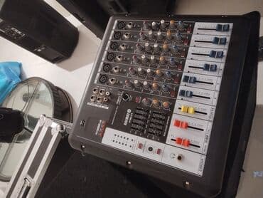 Студийные мониторы: Audio mikser pulti – canlı səhnə, studiya və tədbirlər üçün çoxkanallı — 1