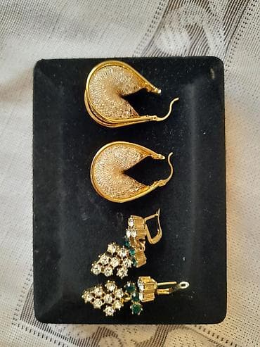 Sırğa, Sarı qızıl — 1