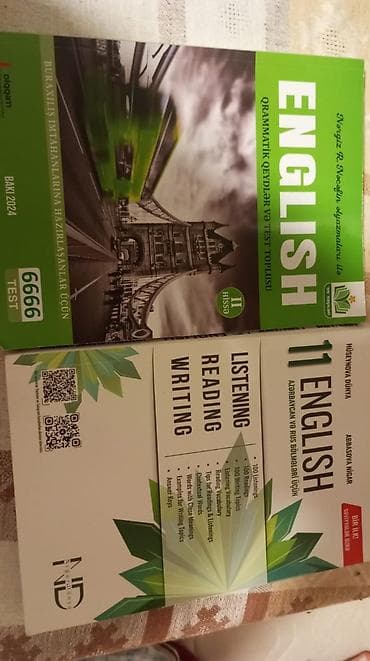 CD, DVD disklər və kassetlər: İngilis dili Testlər 11-ci sinif, 2-ci hissə, 2024 il — 1