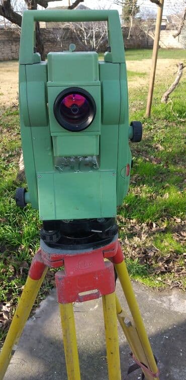 rutubet ölçen cihazlar: Taxeometr в рабочем хорошем состояние штатив и отражатель всё вместе — 4