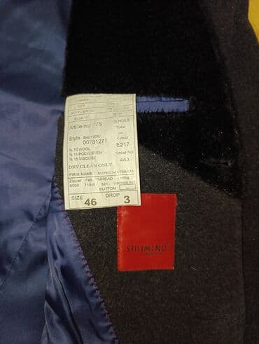 пальто зимнее: Palto, 3XL, rəng - Qara — 2