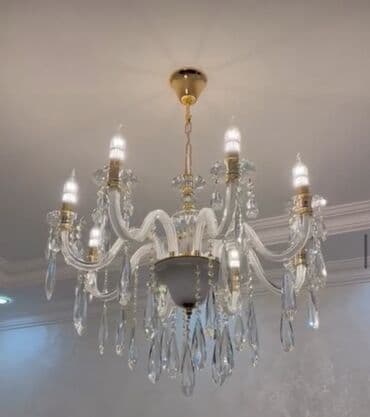 çilçıraqlar: Çılçıraq, 8 lampa, Farfor — 1