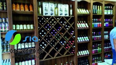 mebil: Şərab evi vitrin mebellərinin yığılması — 7