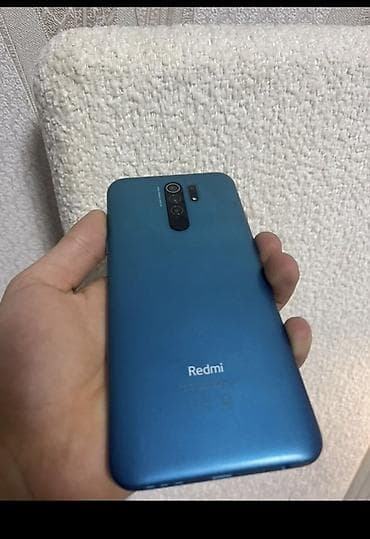 nicala: Redmi 9, 64 GB, rəng - Mavi, Barmaq izi — 1