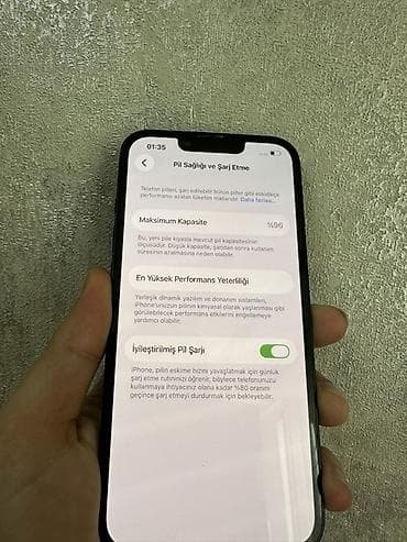 iphone 12: IPhone 14, 256 GB, Midnight, Simsiz şarj — 3
