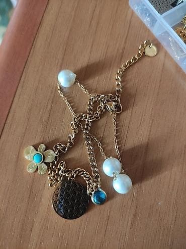 xonça desti: Türkiyədən gəlib ozəl. Bəzək aksesuarları və xırda bijuteriyalar dəsti — 9