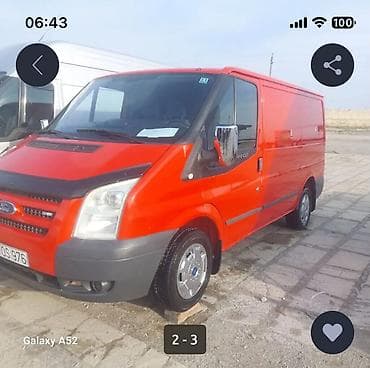 Ford Transit icarəsi depozitlə verilir — 1