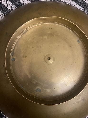 yag peci satilir: Boşqablar, 1 əd, rəng - Qızılı, Metal — 1