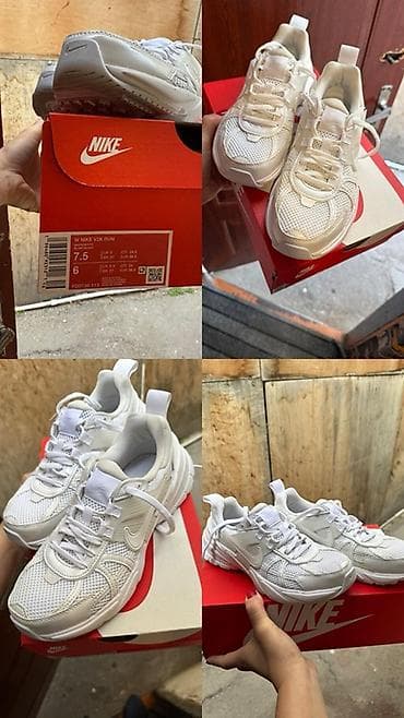 ağ don: Nike V2K Run qadın idman ayaqqabısı - Rəng: ağ/əbədi ağ çalarları - — 2