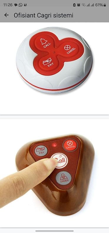 Оборудование для ресторанов, кафе: Restoranlar ve diger obyektler ucun ofisinat cagri sistemleri ve novbe — 7