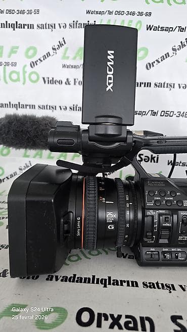 portativ monitor: Sony XDCAM PXWX-180.Tam peşəkar videokamera. Gəlmədir Azərbaycanda — 7