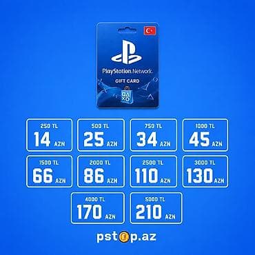 ucuz samavar: Şexsi Turkiye psn hesabınızın balans artırılması üçün kodlar. 250 TL — 1