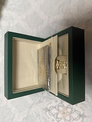 dəsti: Rolex orijinal qutu və aksessuarları ilə birlikdə saat - Brend: Rolex — 7