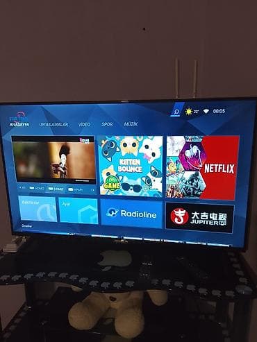 Smart TV (Star Track interfeysi ilə) Xüsusiyyətlər: - Böyük ekranlı