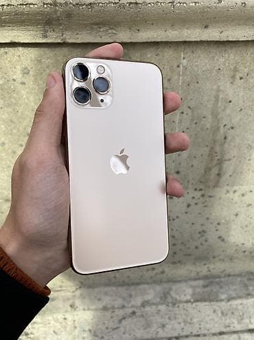 apple se: IPhone 11 Pro, 64 GB, Qızılı, Zəmanət, Simsiz şarj, Sənədlərlə — 3