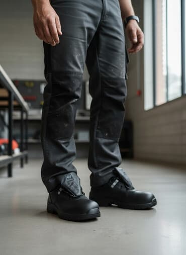 Botinkalar: BAFCO inspektor ayaqqabı, yenidir. - Rəng: qara - Material: dəri üst — 2