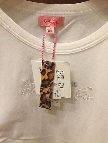 sort: Brendli ağ T‑şört 1) Roberto Cavalli Angels T‑şört - Rəng: ağ - Ön — 2