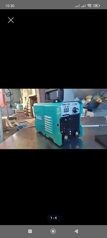 svarka: Makita MMA-300 invertor tip qaynaq aparatı - Tip: MMA/ARC (elektrodla — 1