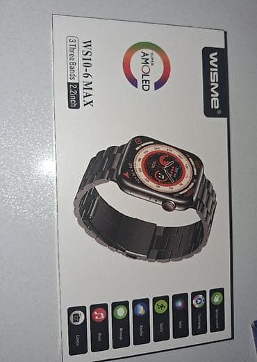 smart box: İşlənmiş, Smart saat, Sensor ekran, rəng - Qara — 3