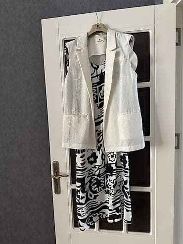 dest geyimler: Brend: Samsara Məhsul: Qadın geyim dəsti – qolsuz midi don + yüngül — 2