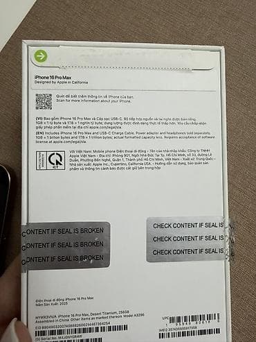 iphine 8 plus: IPhone 16 Pro Max, 256 GB, Desert Titanium, Face ID — 3