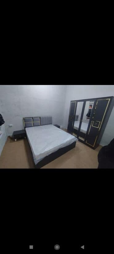 aslanoglu mebel: Новый, Распашной, 4 двери Прямой шкаф, Гардеробный шкаф, Азербайджан — 6