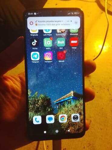 redmi telefonlarinin qiymeti: Redmi Note 12 Pro, 128 GB, rəng - Göy, Zəmanət — 3