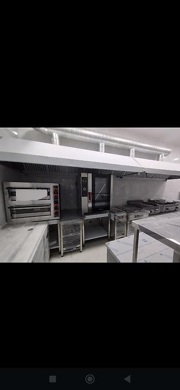 Оборудование для ресторанов, кафе: Peşəkar restoran mətbəxi üçün avadanlıq paketi Təsvir: - Paslanmayan — 4