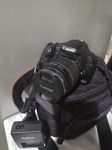 Canon EOS 500D DSLR fotoaparat dəsti və 16 GB liq uaddaş kartı — 4