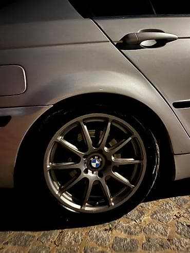 w210 disk: BMW E46 üçün original üslubda yüngül lehimli disklər və təkər dəsti - — 4