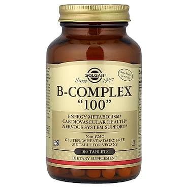 Solgar B-Complex "100" Vitamin B (Amerika vitamin) - supplement qida — 2