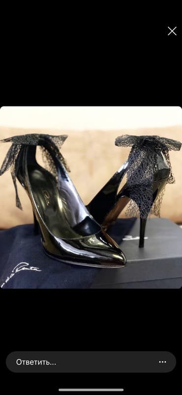 tangetka ayaqqabilar: Tuflilər, Ölçü: 39, rəng - Qara, İşlənmiş — 2