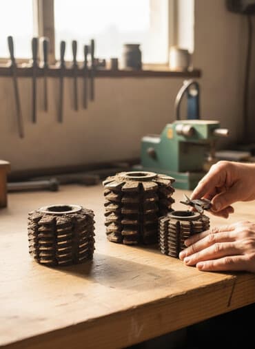 plastik pencere ikinci el: Sənaye kəsici başlıqlar (freze başlıqları) dəsti - Şaquli freze üçün — 1