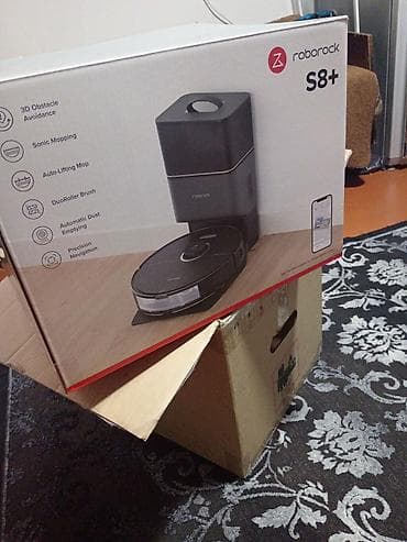 robot tozsoran: Roborock S8+ robot tozsoran və özünüboşaldan baza stansiyası - Güclü — 3