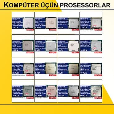 mini pc computer: Prosessorlar Notebook üçün Prosessorlar ⭐LGA S1G3 AMD Turion Dual Core — 5