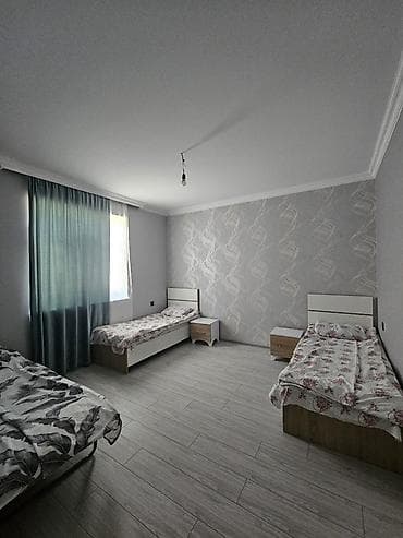 дом с бассейном: Ağ Göy Rəngli, geniş həyətli iki mərtəbəli bağ evi - Geniş eyvanlı — 8