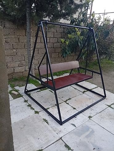 yellencek uşaq: Skamya-yelləncəl, Zontiksiz, Metal — 2