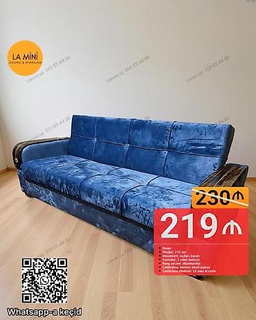 divan mini: Divan, Açılan, Bazalı, Parça, Şəhərdaxili pulsuz çatdırılma — 1