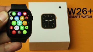 w26 plus smart watch qiymeti: Apple Watch 7 w26 plus Smart watch 7 Orjinal tema yalnız bizdə 🎨 — 5