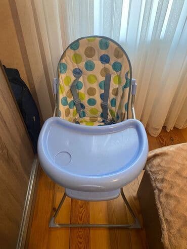 nəfəs alan ayı: Uşaq yemək stulu - Yüngül metal karkaslı, sabit və möhkəm — 2