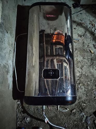 su iatehsali avadanliqi: Elektrik su qızdırıcısı (divar tipli, horizontal quraşdırma) - Güzgü — 2