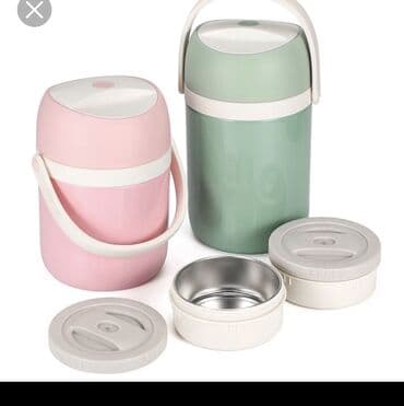 Rəng - Yaşıl, Yəmək üçün termos
