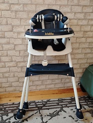 calvin klein balonka: Kidilo uşaq yemək stulu - Rəng: tünd göy/qarayla ağ kombinasiya - — 4
