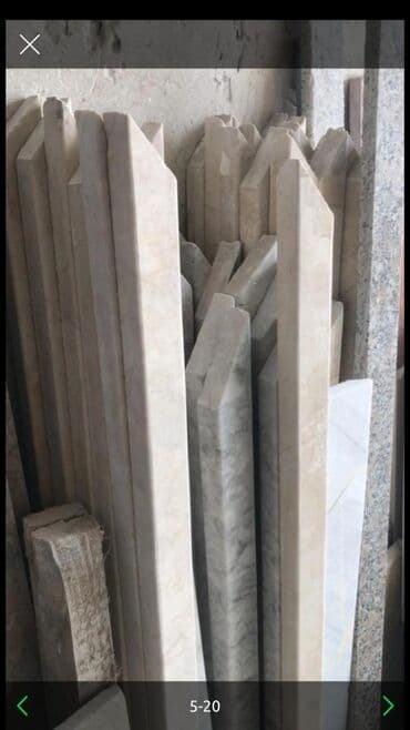 Duşkabin altı üçün istənilən ölçü və rəngdə mərmərlər İstehsaldan