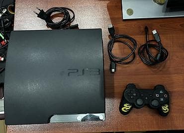 ps3 icare: Sony PlayStation 3 (Slim) oyun konsolu ideal vəziyyətdədir. Qeyd: Ev — 5